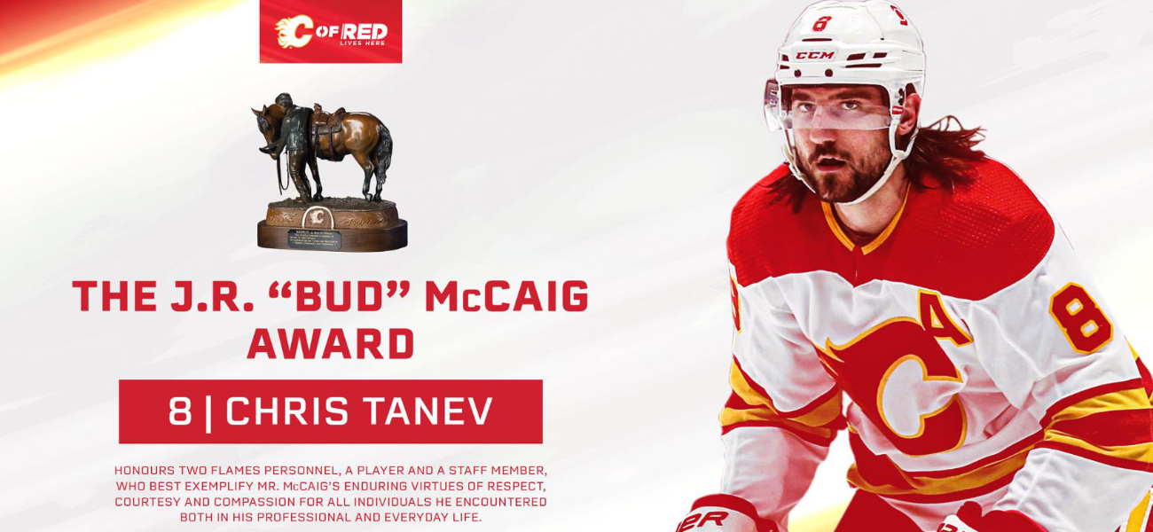 Chris Tanev Heritage Classic Calgary Flames 2023 Adidas Primegreen